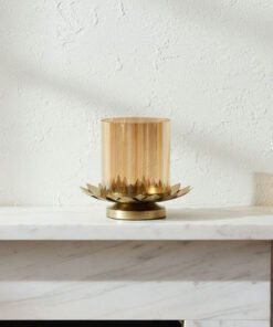 Kumudh Zen Decorative Pillar Candleholder - 14x14x...