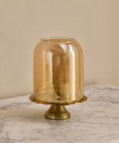 Kumudh Zen Decorative Glass Dome Tealight Candleho...