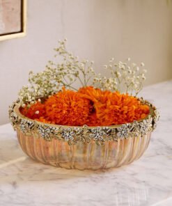 Iras Elara Decorative Centerpiece Bowl - 22x22x8 c...