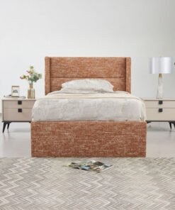 Orro Ray Wing Smart Hydraulic Upholstered Twin Bed...
