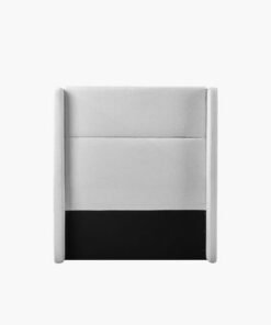 Orion Ray Wing Upholstered Single Headboard - 90x2...