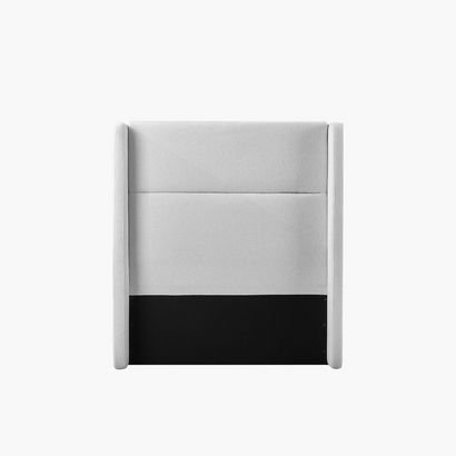 Orion Ray Wing Upholstered Single Headboard - 90x2...