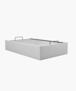 Orion Upholestered Hydraulic Storage Twin Bed Base...
