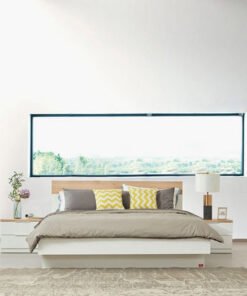 Milan 5-Piece King Bedroom Set - 180x200 cm