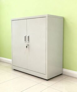 Movo Coda Metal 2-Door Multipurpose Storage Cabine...