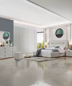Grande 6-Piece King Bedroom Set - 180x200 cm