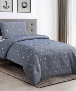 Tom Starz 2-Piece Polycotton Jacquard Single Comfo...