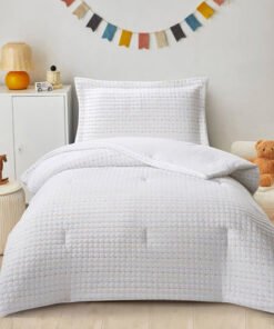 Joy 2-Piece Microfiber Cross Embroidery Single Com...