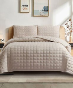 Lexus 3-Piece Prewashed Microfiber Twin Quilt Summ...
