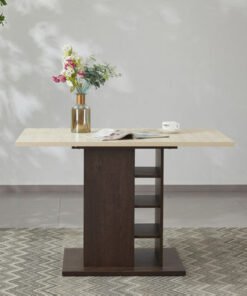 Nile 4-Seater Dining Table with Storage Base
