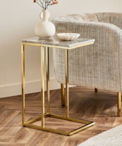 Cavon Vista Genuine Marble Top C Table