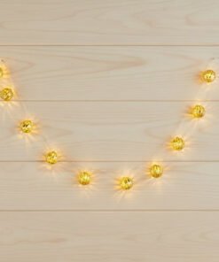 Orla 3AA 10 LED Ball with Stripes String Light - 1...