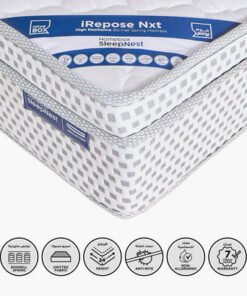 iSleepEase Repose Nxt Box Top Bonnell Spring Super...