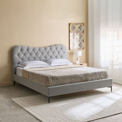Nordica Medora Upholstered King Bed - 180x200 cm
