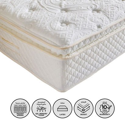 i-Dormira Hybrid Hotel Collection Gel Memory Foam ...