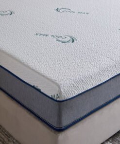 iSleepLuxe iCooltex Natura Latex Cooling Fabric Me...