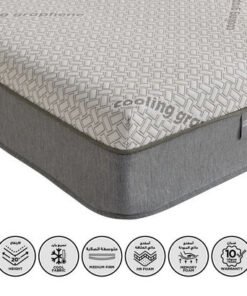 iSleepLuxe iCooltex Contour Air Memory Foam HR Coo...