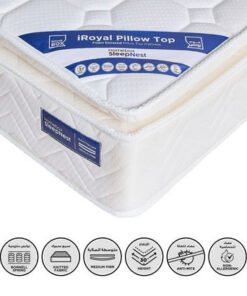 iRoyal Pillow Top SleepNest Medium Firm Bonnell Sp...