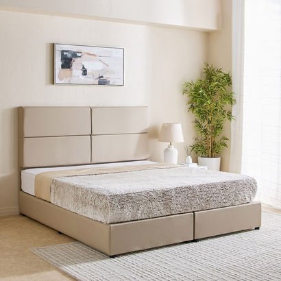 Nordica Mavis Upholstered King Bed - 180x200 cm