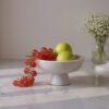 Blake Madlin Marble Footed Bowl - 18x18x10 cm
