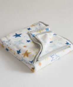 Tom Prague Printed Flannel Fleece Blanket with Pip...