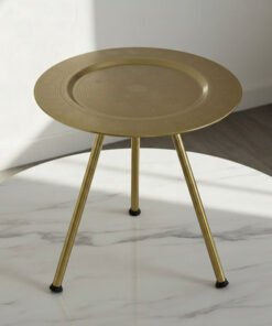 Isaba Marlina Decorative Tray Table - 41x41x45 cm