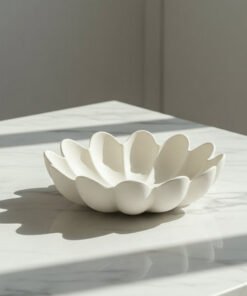 Monochrome Alora Decorative Bowl - 25.5x25.5x7 cm