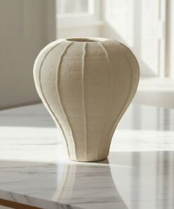 Umber Alora Decorative Vase - 24.5x24.5x28.5 cm