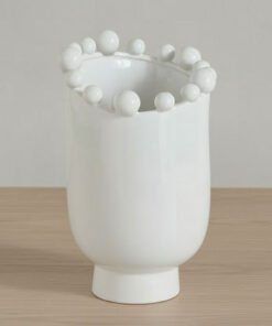 Fresco Vila Decorative Ceramic Vase - 18.5x15.5x26...