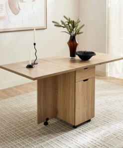 Hemigway 6-Seater Foldable Dining Table