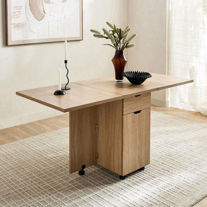 Hemigway 6-Seater Foldable Dining Table