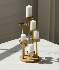 Casa Vero Decorative Pillar Candle Stand - 15.5x15...