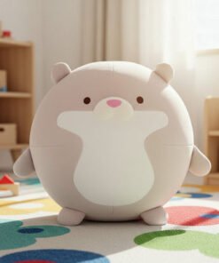 Centaur Round Otter Shaped Cushion - 37x27x26 cm