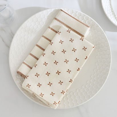 Payton 2-Piece Floral Printed Tea Napkin Set - 40x...
