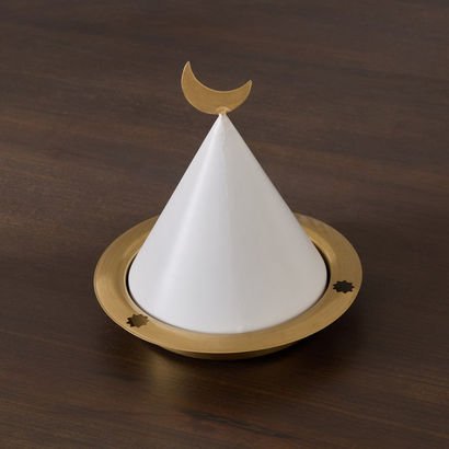 Layali Noor Date Bowl - 17.5x17.5x15 cm