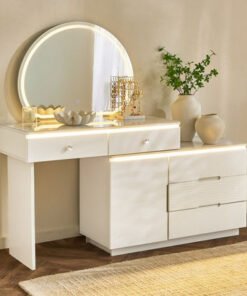 Marwell Ray 5-Drawer Smart Dresser with Mirror