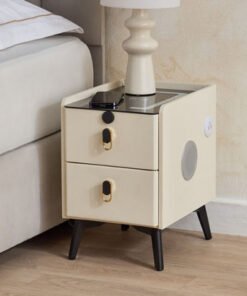 Ibiza Compact Smart 2-Drawer Compact Night Stand E...
