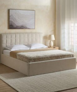 Island Ultima Upholstered Hydraulic Storage King B...