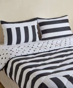 Madrid 3-Piece Scandi Print Microfiber King Revers...
