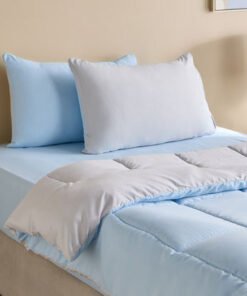 Luno Sleep Ease Hotel Collection 4-Piece Reversibl...