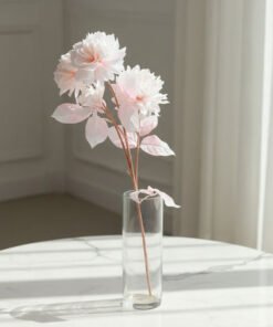 Floret Cotton Rose Spray Flowers - 72 cm