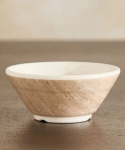 Travertine Dip Bowl - 9.5 cm