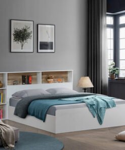 Kulltorp Shelva King Bed with Side Storage - 180x2...
