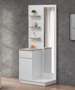 Kulltorp Boomer 1-Door Dressing Table with Mirror ...