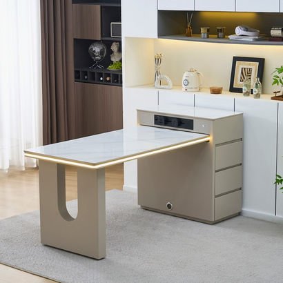 Bristol 4-Seater Sintered Stone Top Kitchen Island...