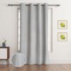 Bristol Shay Extra Long Single Blackout Curtain - ...