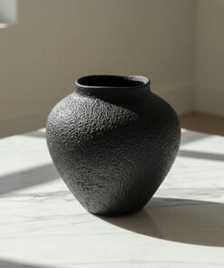 Monochrome Alora Decorative Vase - 19x18.5x18.7 cm