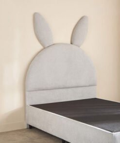 Ivory Hopper Upholstered Single Headboard - 90x200...