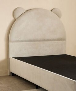 Ivory Clara Upholstered Twin Headboard - 120x200 c...
