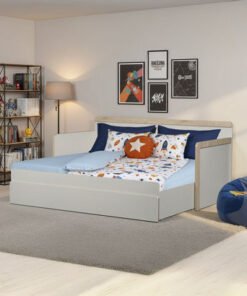 Movo Vasto Extendable Single Day Bed with Pullout ...